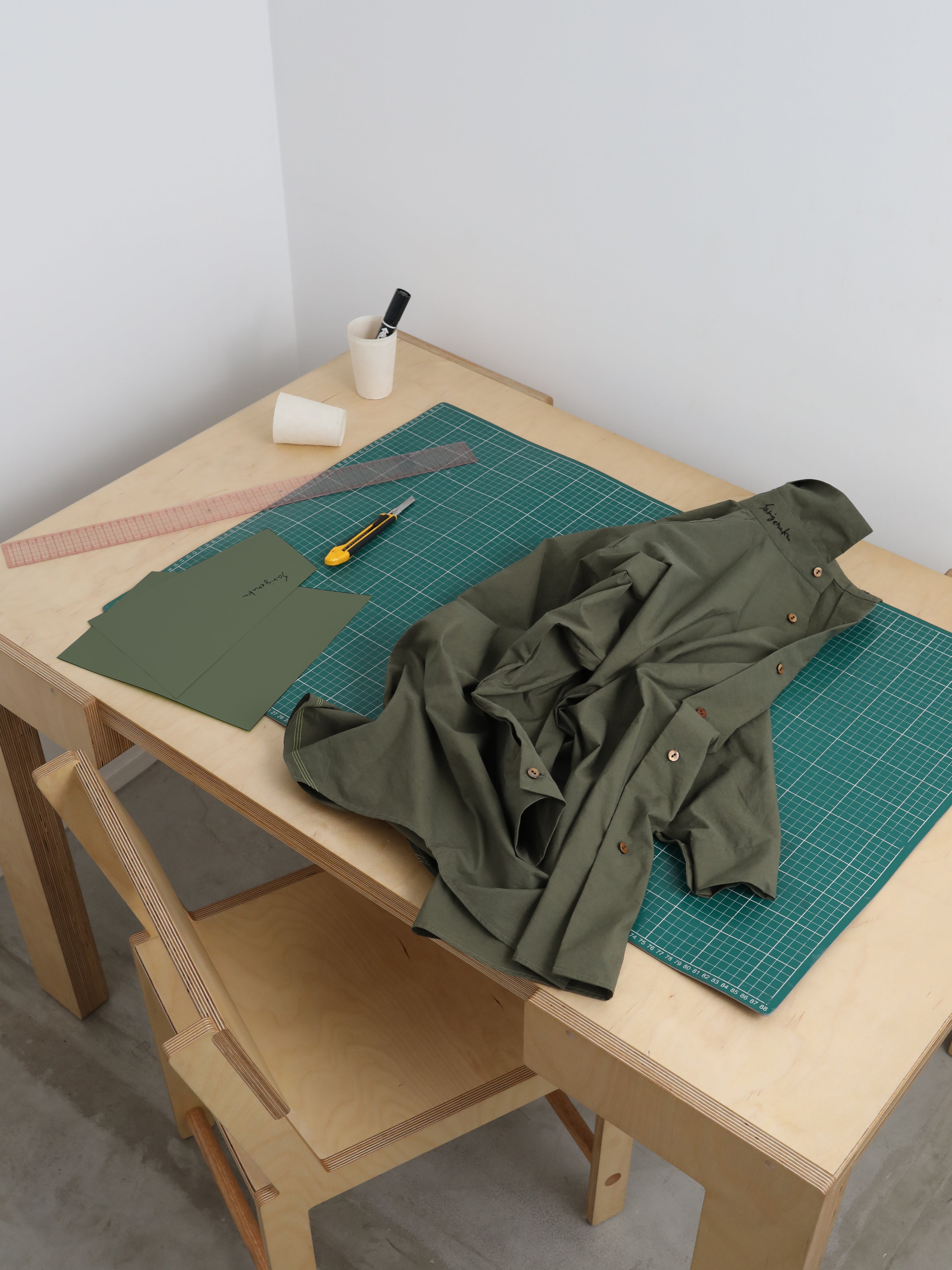 耳鳴！ Boy Friend Origami Shirt - （ コピー用紙 ） – サリゲナク