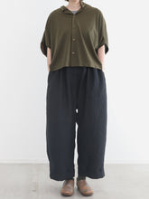 軽快！ 作務 Wrap Pants　 -    （　もっと偽リネン　）