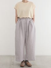 軽快！ 作務 Wrap Pants　 -    （　もっと偽リネン　）