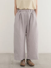 軽快！ 作務 Wrap Pants　 -    （　もっと偽リネン　）