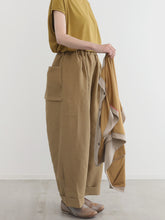 軽快！ 作務 Wrap Pants　 -    （　もっと偽リネン　）