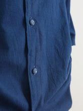 本藍染！ Boy Friend  Origami S/S Shirt  　 -    （　セルビッチオーガニックコットンオックス　）