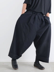 Easy Boy Friend Chapllin Pants　 -    （　もっと偽リネン　）