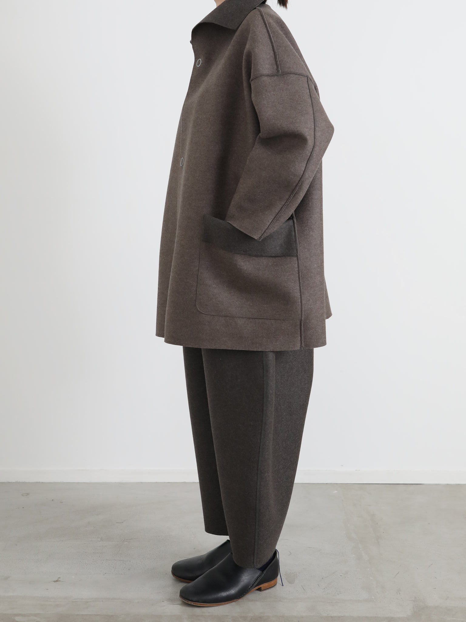 Washable! Social Sculpture Pierrot Pants Duo - （ 超圧縮ウール