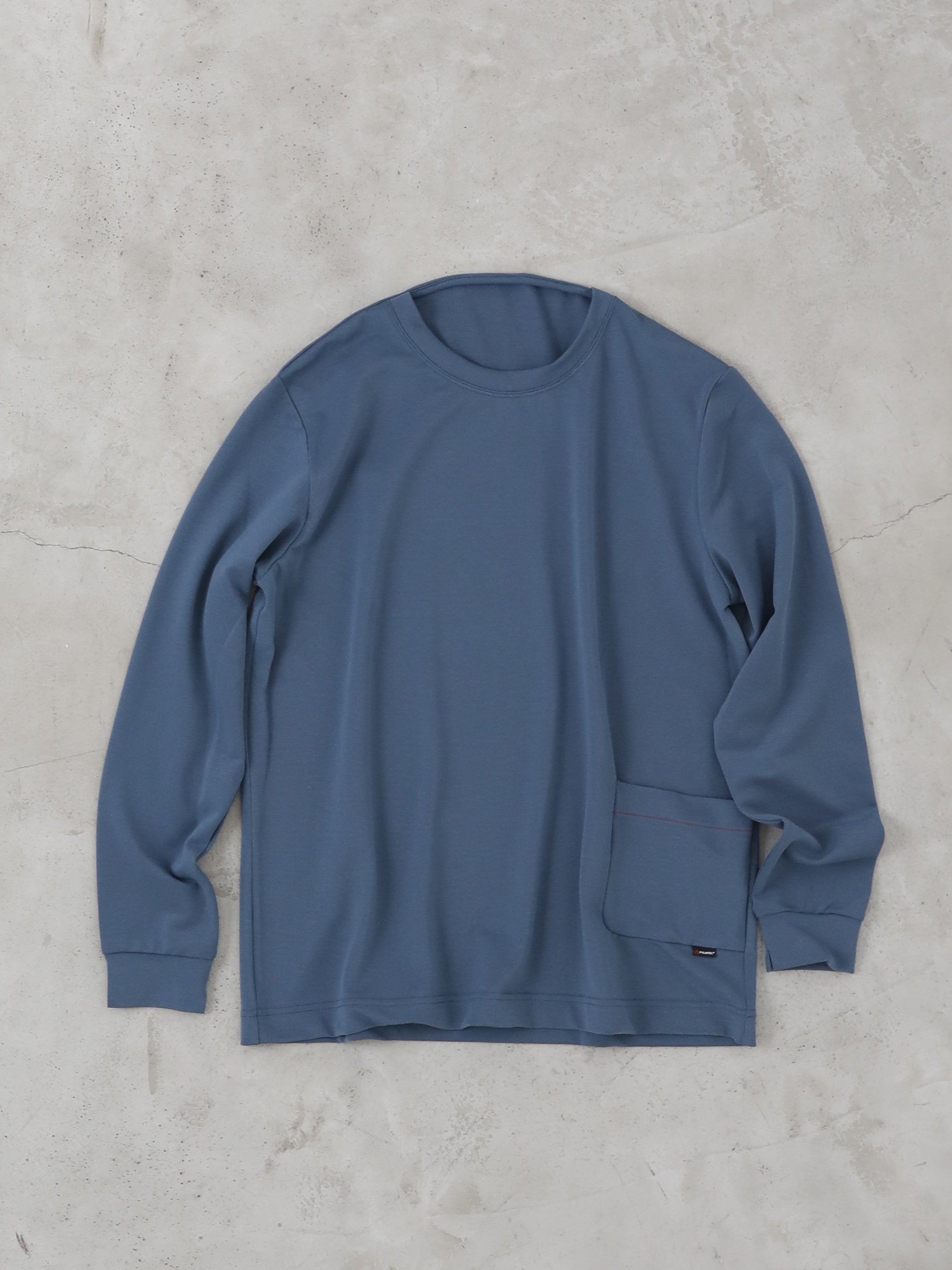 Refresh! Half Roll Neck Long Sleeve  　 -  （　POLARTEC Delta 　）