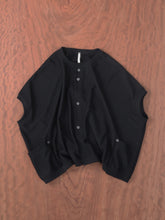 ずっときれいな  Barrel U  Neck Cardigan　 - （  FABRITEC / 変形ピケ  ）