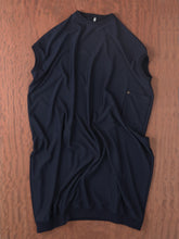 ずっときれいな  Barrel Crew Neck Onepiece　 - （  FABRITEC / 変形ピケ  ）