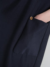 ずっときれいな  Barrel Crew Neck Onepiece　 - （  FABRITEC / 変形ピケ  ）