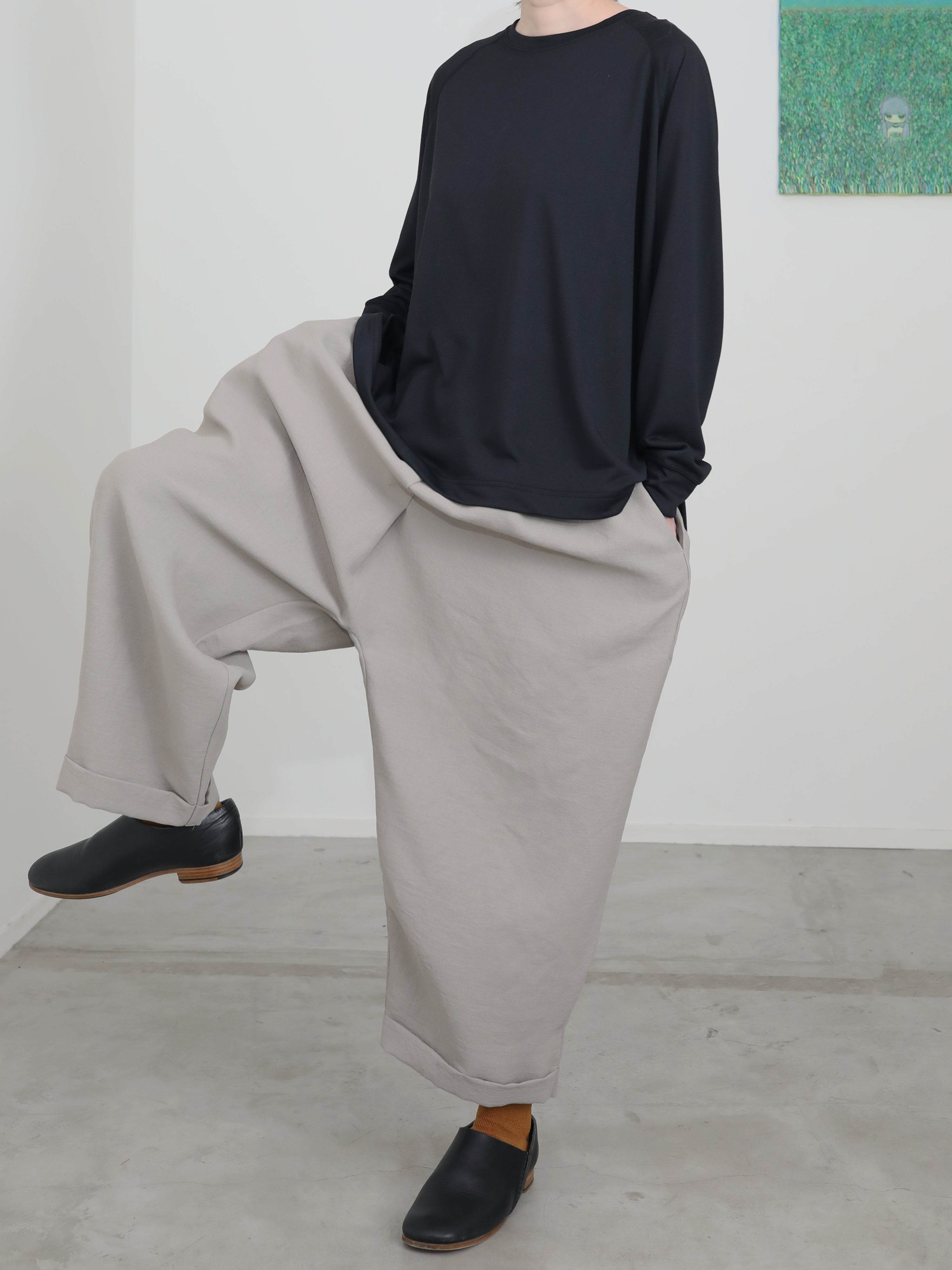 大人 可愛い 服  Easy Ju-do サリゲナク – ） もっと偽リネン （ - Pants Salong パンツ