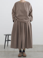 耳鳴！２／２ Tee　＋　耳鳴！Pleat Skirt - ( Fulling Wool ）