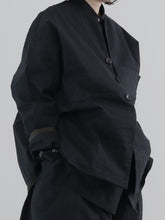 耳鳴！Kruta Jacket  -（  えんぴつストライプ・画用紙布 )