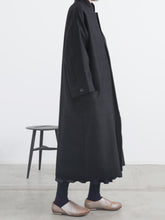 耳鳴！Long Mac Coat 　 -  （ Special Touch Wool Herringbone )