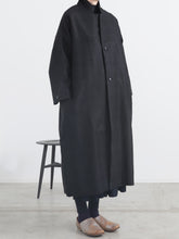 耳鳴！Long Mac Coat 　 -  （ Special Touch Wool Herringbone )
