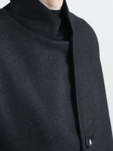 耳鳴！Long Mac Coat 　 -  （ Special Touch Wool Herringbone )