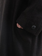 耳鳴！Long Mac Coat 　 -  （ Special Touch Wool Herringbone )