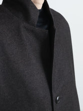 耳鳴！Long Mac Coat 　 -  （ Special Touch Wool Herringbone )