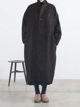耳鳴！Long Mac Coat 　 -  （ Special Touch Wool Herringbone )
