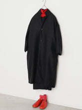 耳鳴！Long Mac Coat 　 -  （ Special Touch Wool Herringbone )