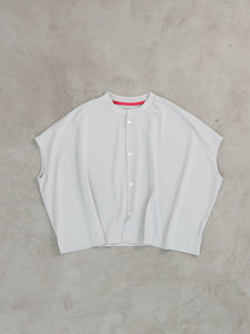Waterproof!  Crew Neck French Cardigan　 - （  FABRITEC / 撥水カノコ  ）