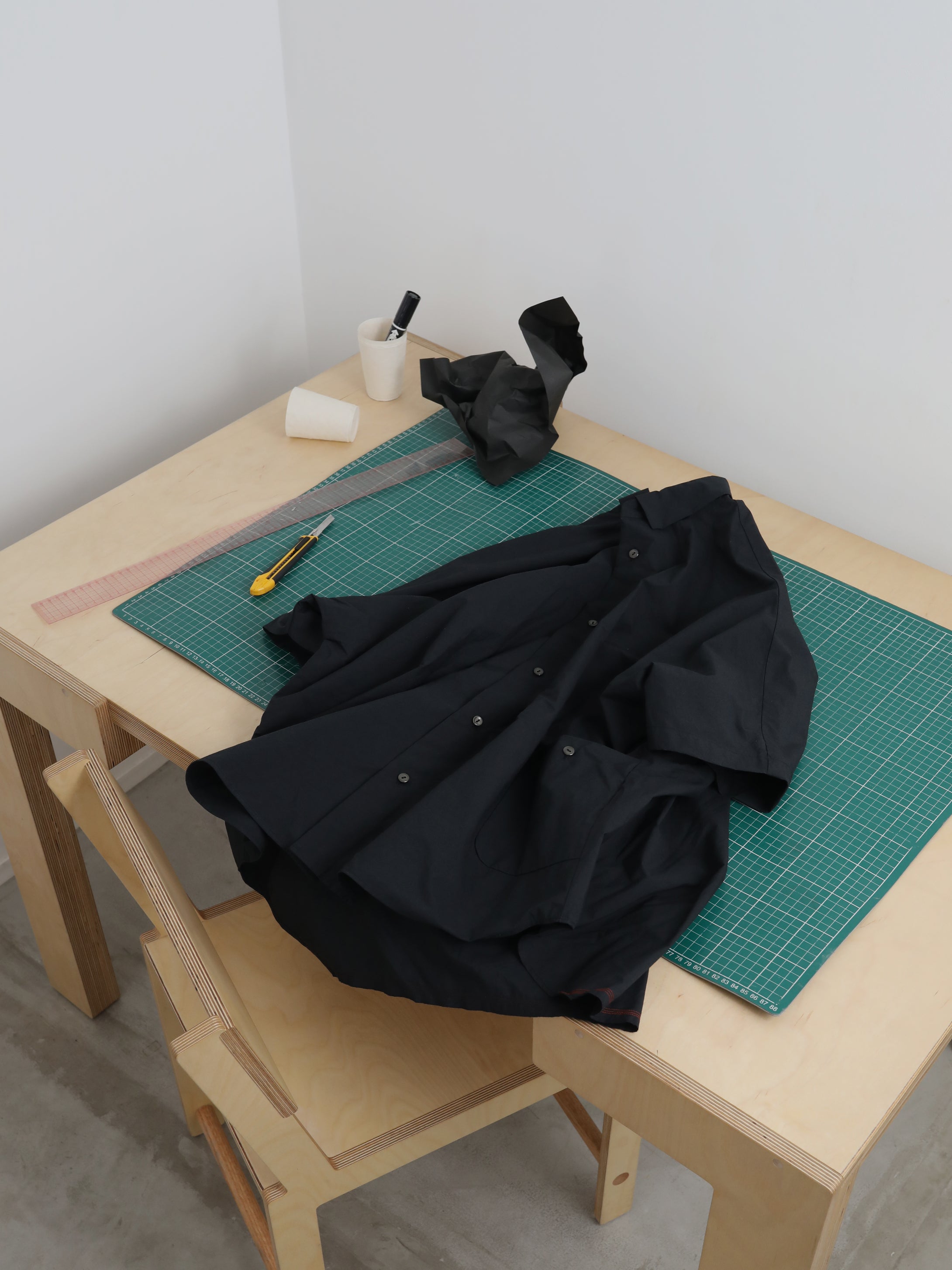 耳鳴！ Boy Friend Origami S/S Shirt  　 -    （　コピー用紙　）