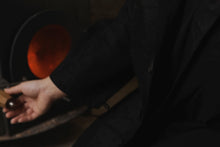 Flat Medium Coat -（  クッキングペーパー・ウォッシャブルシルクリネン )