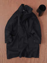 Flat Medium Coat -（  クッキングペーパー・ウォッシャブルシルクリネン )