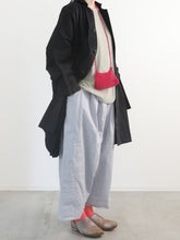 Flat Medium Coat -（  クッキングペーパー・ウォッシャブルシルクリネン )