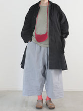 Flat Medium Coat -（  クッキングペーパー・ウォッシャブルシルクリネン )