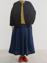 クッキングペーパー・Flat Zip Jacket -（  ウォッシャブルシルクリネン )