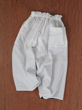 キッチンペーパー・Flat Reversible Boy Friend Pants -（  ウォッシャブルシルクコットン )