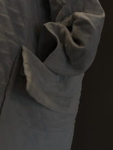 泥棒！ Drop coat　 - （  FABRITEC / Wool–Cotton Jacquard Quilting  ）