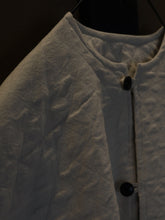 泥棒！ Drop coat　 - （  FABRITEC / Wool–Cotton Jacquard Quilting  ）