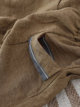 耳鳴！ Boy Friend Chapllin Pants　 -  （ old selvedge linen ox )