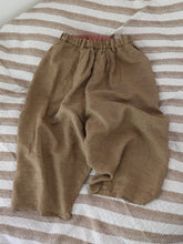 耳鳴！ Boy Friend Chapllin Pants　 -  （ old selvedge linen ox )