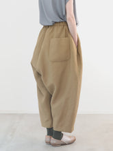 軽快！ 野良 Wrap Pants　 -    （　もっと偽リネン　）