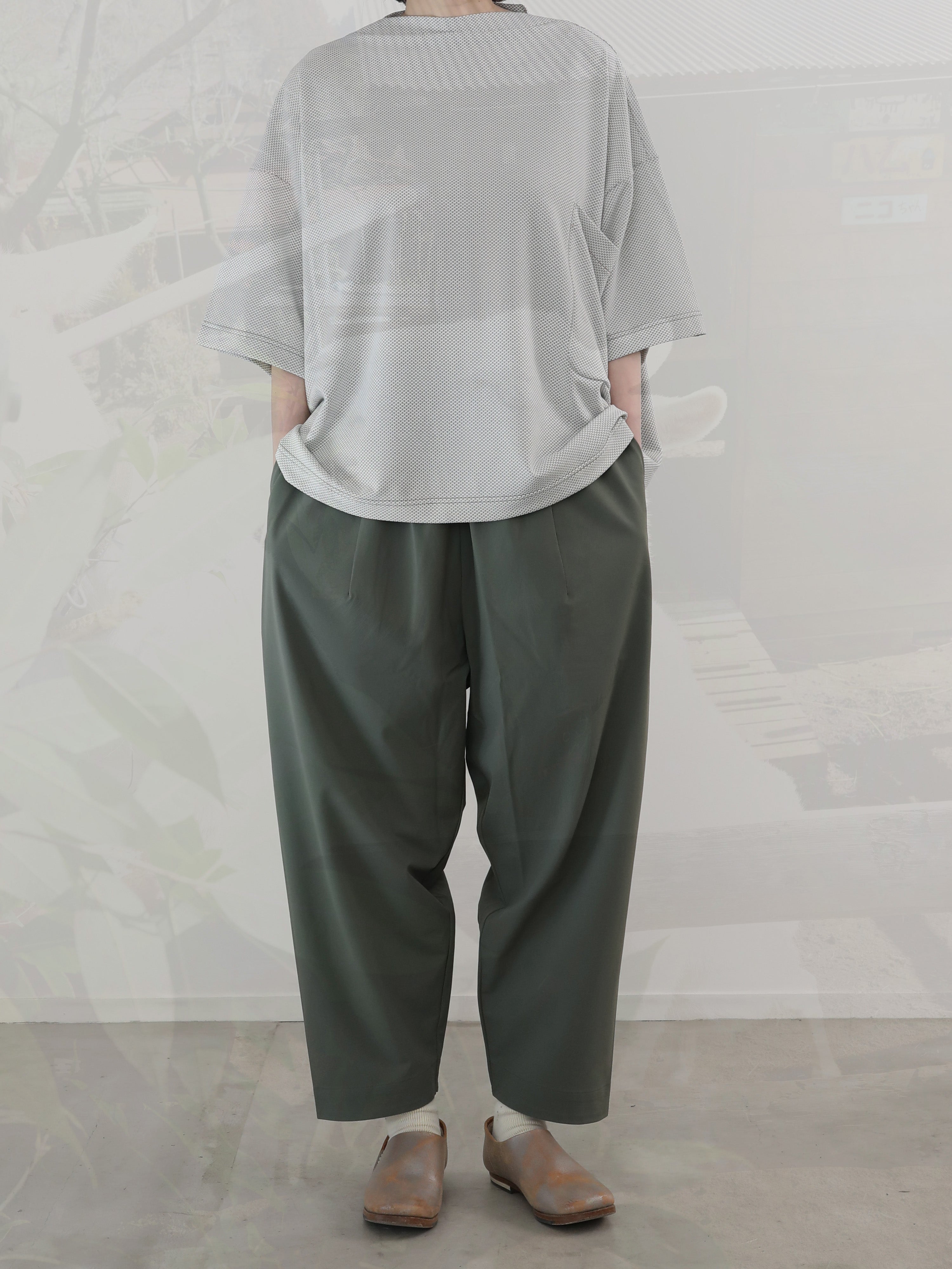 トップス Sarigenaku Rum Neck Daidarabo Tee Rum Neck Daidarabo Tee - （ POLARTEC Delta ） – サリゲナク