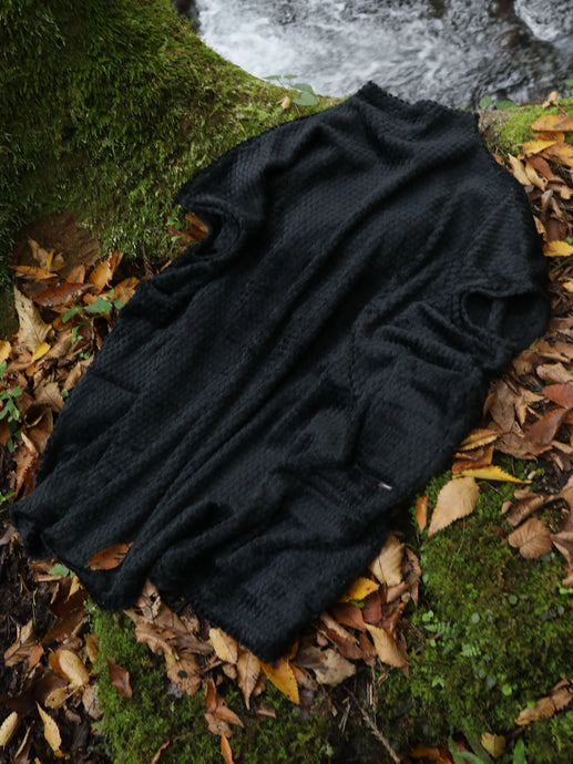 Warm!  Rum neck french tunic vest　  -  （　POLARTEC High loft　）