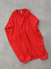 Breathing!  French Crew Neck Tunic　 - （  FABRITEC / 変形ピケ  ）