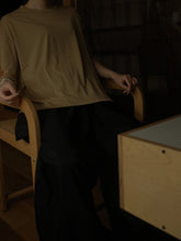 【パジャマルック】　／　おやすみ！ Short Sleeve Tee　 -    （　Super180's Washable wool　）