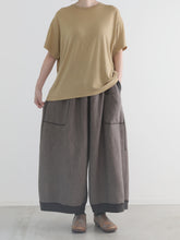 【パジャマルック】　／　おやすみ！ Short Sleeve Tee　 -    （　Super180's Washable wool　）