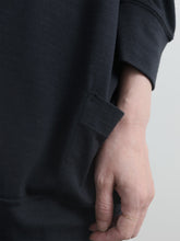 【パジャマルック】　／　おやすみ！ Rum Neck Dorman Tee　 -    （　Super180's Washable wool　）