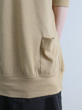 【パジャマルック】　／　おやすみ！ Rum Neck Dorman Tee　 -    （　Super180's Washable wool　）