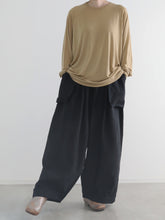 【パジャマルック】　／　おやすみ！ Raglan Sleeve Tee　 -    （　Super180's Washable wool　）