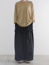 【パジャマルック】　／　おやすみ！ Raglan Sleeve Tee　 -    （　Super180's Washable wool　）