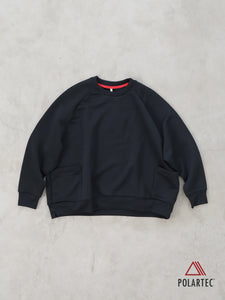 Air insulation ! raglan sleeve trainer  /  Air insulation ! pack-man easy joker pants 　 -  （ POLARTEC  Power Air )