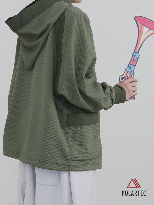 泥棒! すてきな  Mac Sleeve Foody Jacket 　 -  （ POLARTEC  Power Air )