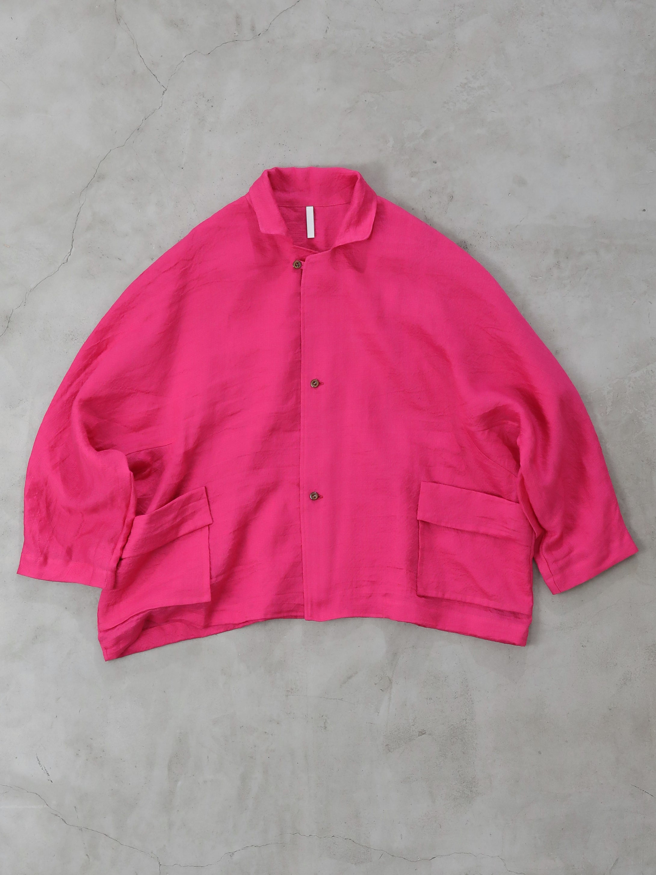 Packing! Triangle Jacket     -  （ ウォッシャブルオーガンジーシルクリネン ）