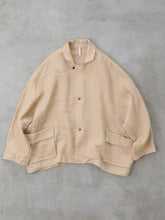 Packing! Triangle Jacket     -  （ ウォッシャブルオーガンジーシルクリネン ）