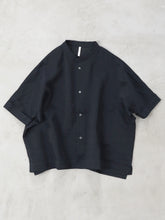 Packing! Triangle Short Sleeve Shirt     -  （ ウォッシャブルオーガンジーシルクリネン ）