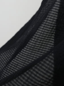 Packing! Triangle Short Sleeve Shirt     -  （ ウォッシャブルオーガンジーシルクリネン ）